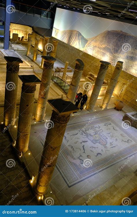 Zeugma Mosaic Museum. Interior, Believer Editorial Photo - Image of ...