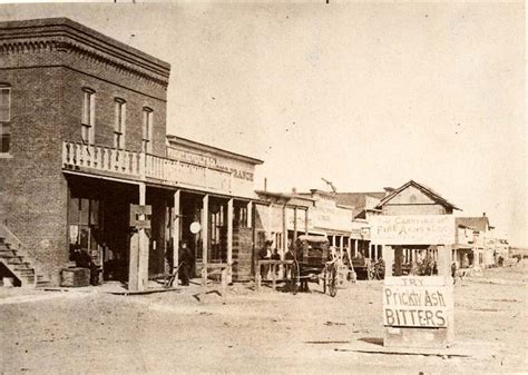 Civil War Days & Those Surnames: Front Street Of Dodge City Kansas.