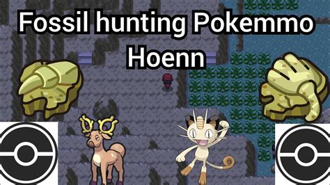 Fossil hunting Pokemmo claw Fossil Root Fossil Quick guide - YouTube