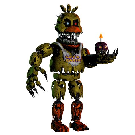 FNAF 4 Enhanced RealFailz Nightmare Chica by AndyDatRaginPurro on DeviantArt