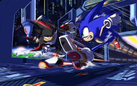 Sonic VS Shadow by gpwlghr123 on DeviantArt