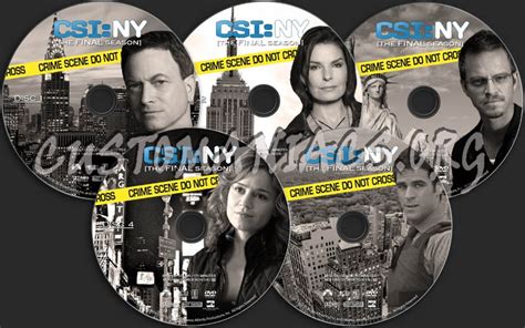 CSI: NY - Season 9 dvd label - DVD Covers & Labels by Customaniacs, id ...