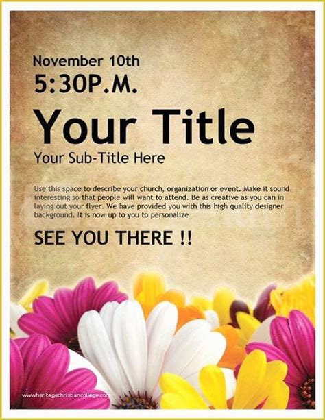 Free Printable event Flyer Templates Of 6 event Flyer Templates Word Excel Pdf Templates ...