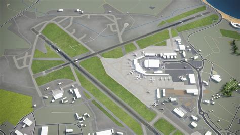 Stavanger Airport - SVG 3D Model by 3dcitymodels