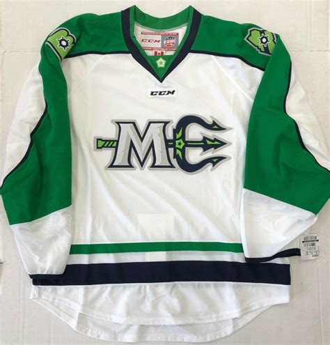 CCM New Authentic Pro Stock Maine Mariners ECHL Player Jersey sz 56 7287 | Hockey Apparel ...