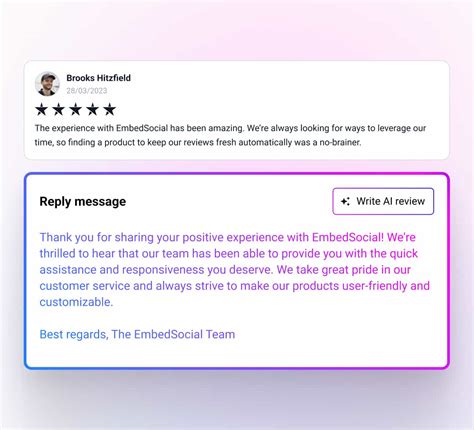AI Reviews - EmbedSocial