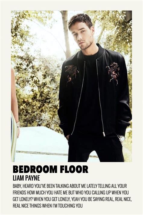 POLAROID - LIAM PAYNE - BEDROOM FLOOR | Liam payne, One direction ...