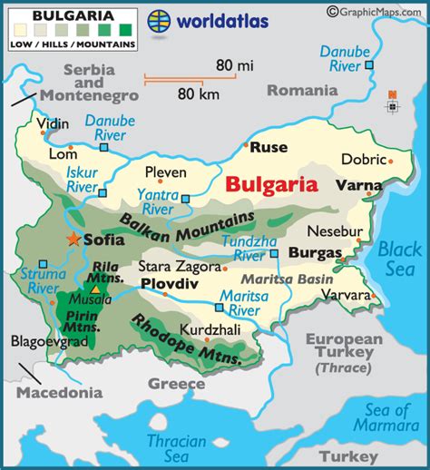 Bulgaria Maps & Facts | Bulgaria, Brochure travel, Bulgaria travel