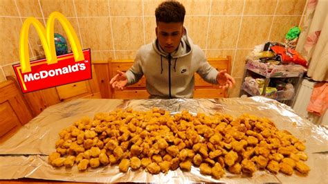 EXTREME 500 CHICKEN NUGGET CHALLENGE!! - YouTube