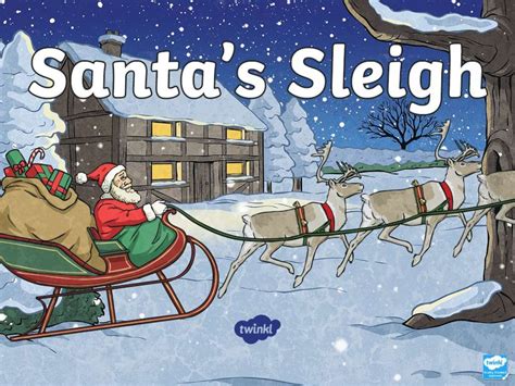 Santas sleigh. Game - online presentation