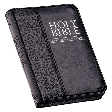 Amazon | KJV Mini Pocket Edition: Zippered Black | Bible & Other Sacred ...