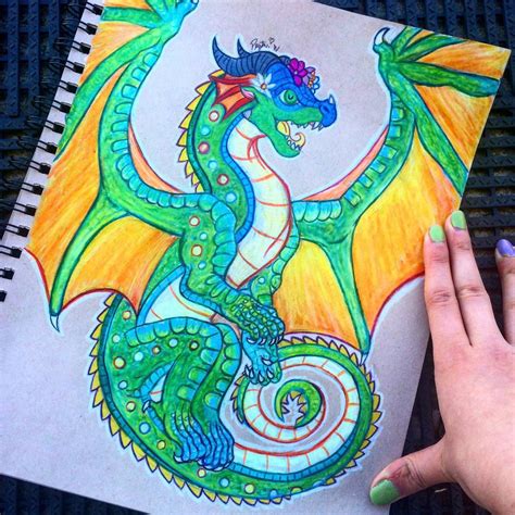 Image - Glory the rainwing by drawgonite-da3i4as.jpg | Wings of Fire Wiki | FANDOM powered by Wikia