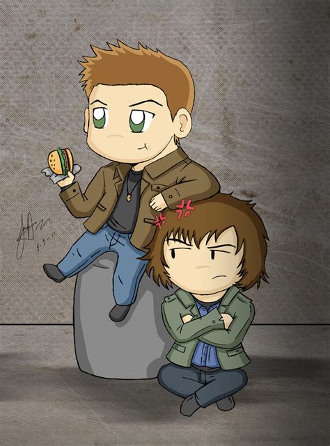 Dean and Sam Winchester by redfield37 on DeviantArt