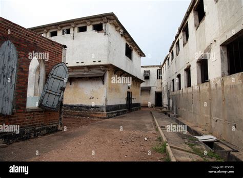 James Fort Prison museum in Jamestown, Accra, Ghana Stock Photo - Alamy