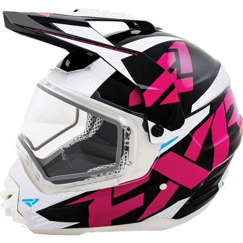 FXR Racing Torque X Core Electric Womens Snowmobile Helmets ...