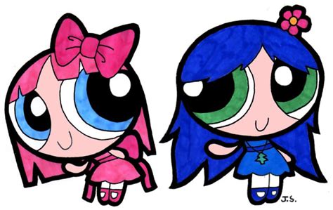 Giggles and Petunia ppg style by Swifty666 on DeviantArt