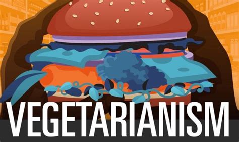 The Revolution of Vegetarianism #Infographic - Visualistan