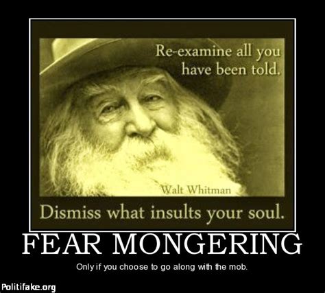 Quotes On Fear Mongering. QuotesGram