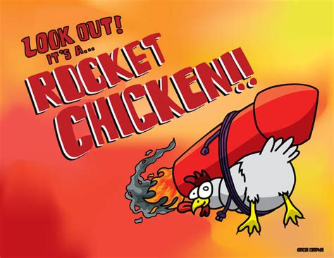 Rocket Chicken by duncan-campbell on DeviantArt