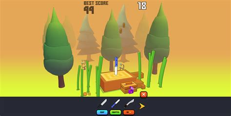 🕹️ Play Knife Flip Game: Free Online Idle Tap Knives Throwing Video ...