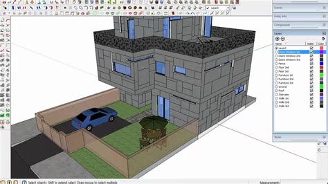 Google Sketchup 2D Drawing - betoperf