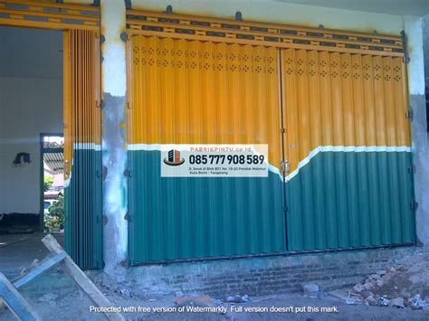 Jual Pintu Harmonika Batang Harga Per m2 ~ Jual Pintu Harmonika