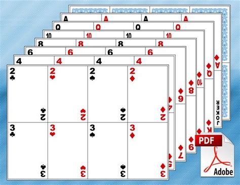 Blank Playing Cards | Templates | Pinterest | Blank playing cards ...