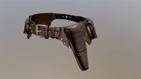 leather belt - Download Free 3D model by Cyril43 [8cba1fb] - Sketchfab