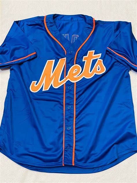 Pete Alonso Signed New York Mets Baseball Jersey COA | Etsy