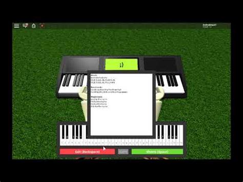 Undertale Theme Piano In Roblox (Sheets Is In The Description...) - YouTube