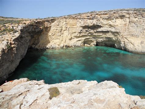 Sea Cave, Malta Wallpapers Images Photos Pictures Backgrounds