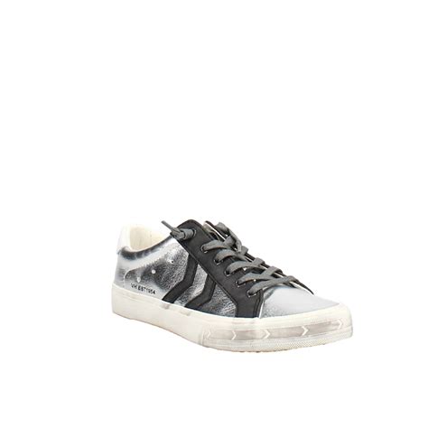 VINTAGE HAVANA Vintage Havana Babe Metallic Sneakers Silver