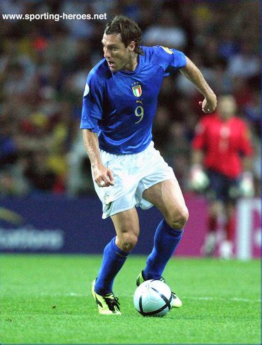 Christian Vieri - UEFA Campionato del Europea 2004 - Italia