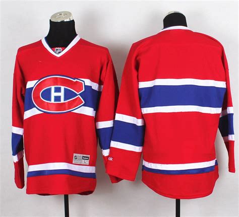 2017 Mens Ice Hockey Jerseys Montreal Canadiens Jersey Sewn Logos Blank ...