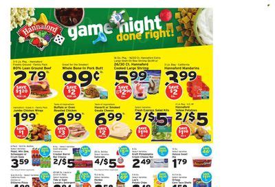 Hannaford Supermarkets Flyers & Weekly Ads December 2024