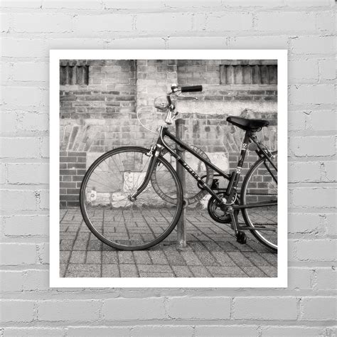 Bicycle Photo Print/black White Bicycle Photography/bicycle Print ...