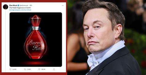 What Is Burnt Hair Perfume? Elon Musk Introduces His New Fragrance and ...