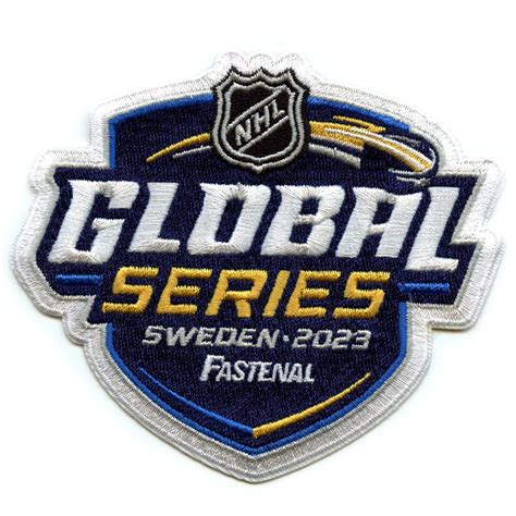 2023 NHL Global Series Jersey Patch Toronto Maple Leafs Minnesota Wild – Patch Collection