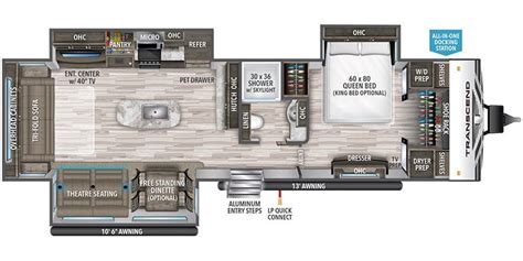 Grand Design Transcend Floor Plans - floorplans.click