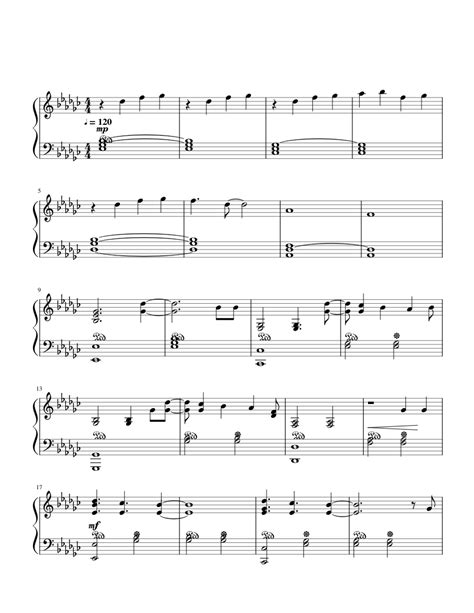 Love is gone Sheet music for Piano (Solo) | Musescore.com