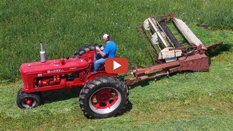 Just a Few Acres Farm -- Cutting Hay with the Farmall MD and the 756 Diesel! 2022 Does the ...