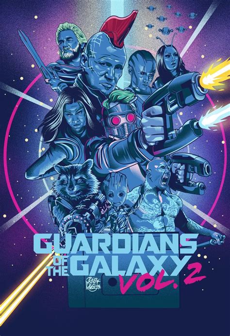 ArtStation - Guardians Of The Galaxy Vol.2 Alternate Poster, Tsaqif ...