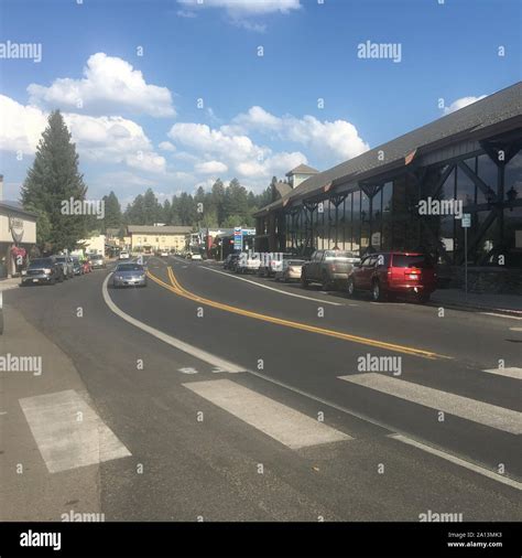 Downtown McCall, Idaho Stock Photo - Alamy