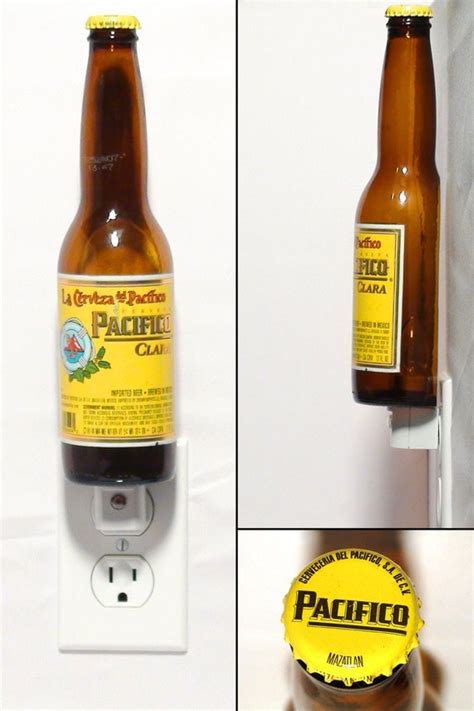 Pacifico 12oz. Glass Bottle Night Light by GlassBottleGuys on Etsy