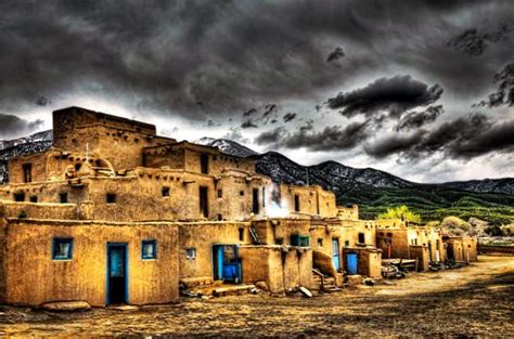 Taos Pueblo Village | Series 'Famous UNESCO sites in North America ...