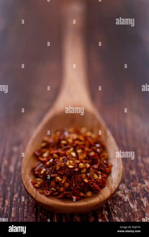 red chilli flakes Stock Photo - Alamy