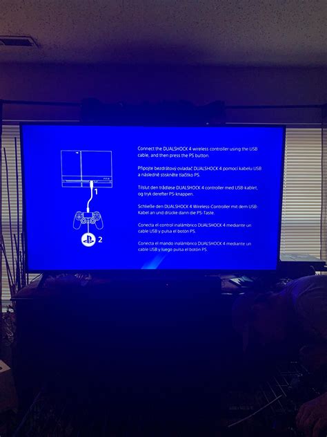 just reset my ps4 to sell (power button on the ps4 doesn’t work) But following the instructions ...