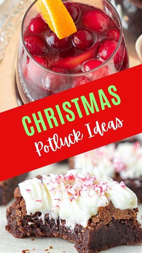 Christmas Potluck Ideas (recipes and tips) - Vintage Kitchen Notes