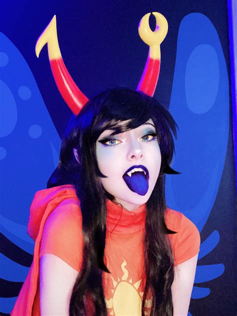 alright reddit, here’s my god tier Vriska Serket cosplay ::::P : r ...