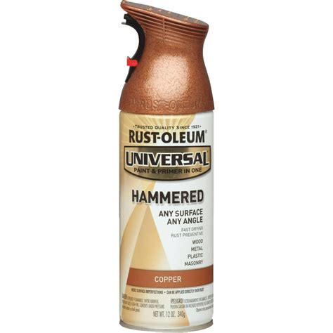 Copper, Rust-Oleum Universal All Surface Interior/Exterior Hammered ...